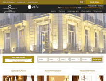 Tablet Screenshot of hotelluxembourg.gr